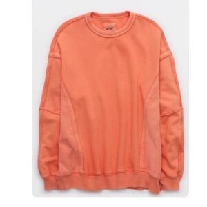 Aerie Women's orange Sweatshirt